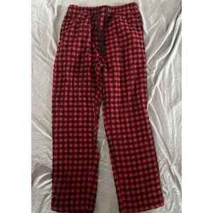 Men's RED HEAD BRAND CO Red Plaid Flannel Pajama Lounge Pants Elastic Waist Med